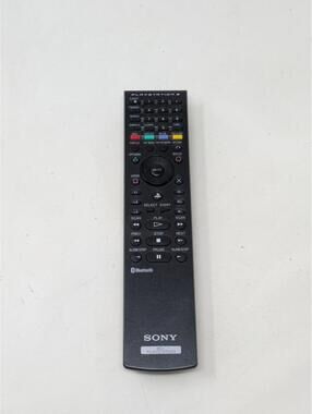 Sony PlayStation 3 Blu Ray Media Remote Controller Black Video Game CECHZR1U